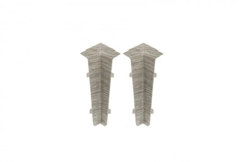 Narożnik wewn. do listwy przypodłogowej Hi Line 23,4x75mm 1kpl=2szt Cezar Sosna Ciemna Agas Matowe