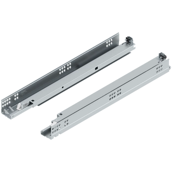 TANDEM TIP-ON Pełny wysuw, Prowadnica, 30 kg, dł.=500 mm, do Grubość płyty 17-19 mm, wymaga sprzęgła, lewa/prawa
