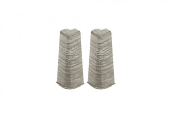 Narożnik zewn. do listwy przypodłogowej Hi Line 23,4x75mm 1kpl=2szt Cezar Sosna Ciemna Agas Matowe