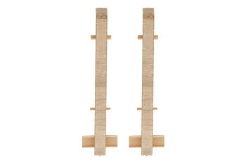 Łącznik listwy do listwy przypodłogowej MASTERLINE 13x80mm 1kpl=2szt Cezar Tobacco Matowe