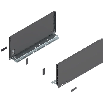 Bok szuflady LEGRABOX, wysokość C (177 mm), dł.=400 mm, lewy/prawy, do LEGRABOX pure
