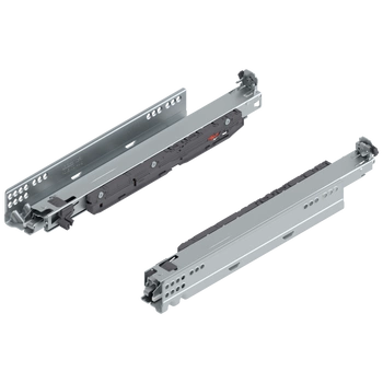 MOVENTO Zint. BLUMOTION / odpowiedni do TOB / odpowiedni do SERVO-DRIVE, pełny wysuw, prowadnica, 40 kg, dł.=380 mm, wymaga sprzęgła, lewa/prawa