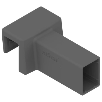 AMBIA-LINE uchwyt relingu poprzecznego do szkła, do LEGRABOX free