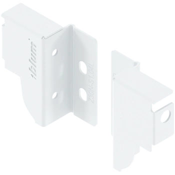 Uchwyt drewnianej ścianki tylnej TANDEMBOX, wys. N (81,5 mm), prawy+lewy