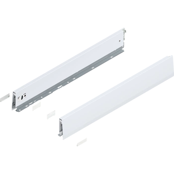 Bok MERIVOBOX, wysokość M (91 mm), dł.=600 mm, lewy/prawy