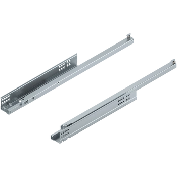 TANDEM Zintegrowany BLUMOTION Częściowy wysuw, Prowadnica, 30 kg, dł.=500 mm, do Grubość płyty 17-19 mm, wymaga sprzęgła, lewa/prawa