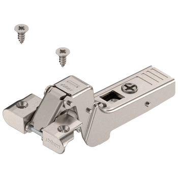 CLIP top zawias do ram alumin. 95°，Drzwi wpuszczane, puszka: na wkręty, (zawias zamknięty)