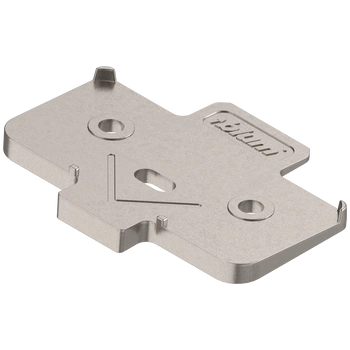 podkładka kątowa, krzyżakowa, -5°, wersja na wkręty