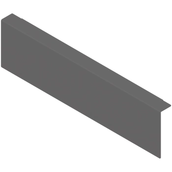 AMBIA-LINE adapter do montażu ramy do drewnianej ścianki tylnej do szuflady standardowej, do LEGRABOX/MERIVOBOX wysokość M, stal