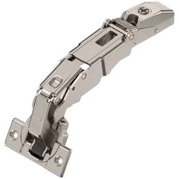 CLIP top Zawias z szerokim kątem otwarcia i zerowym uskokiem 155°，Drzwi nakładane, bez sprężyny, puszka: na wkręty