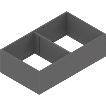 AMBIA-LINE rama, do LEGRABOX/MERIVOBOX szuflady z wysokim frontem, stal, od dł.=400 mm, szerokość=218 mm