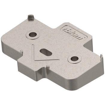 podkładka kątowa, krzyżakowa, +5°, wersja na wkręty