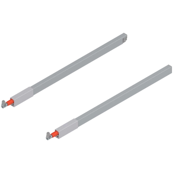Reling podłużny TANDEMBOX  (górny), do szuflady z wysokim frontem, dł.=500 mm, lewy/prawy, do TANDEMBOX antaro