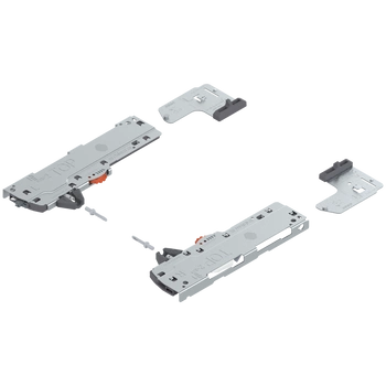 zestaw (Jednostka TIP-ON BLUMOTION + Zabierak + Adapter), do LEGRABOX, do MOVENTO, Typ L3, dł. NL=350-600 mm, Całkowita waga szuflady=15-40 kg, prawy+lewy