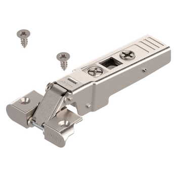 CLIP top zawias do ram alumin. 95°，Drzwi nakładane, puszka: na wkręty, (zawias zamknięty)