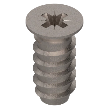 wkręt EURO, łeb wpuszczany,  6 mm, Długość całkowita (z łbem): 13 mm