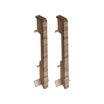 Łącznik listwy do listwy przypodłogowej MASTERLINE 13x80mm 1kpl=2szt Cezar Vincenza Matowe