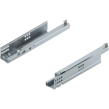 TANDEM Zintegrowany BLUMOTION Częściowy wysuw, Prowadnica, 30 kg, dł.=270 mm, do Grubość płyty 17-19 mm, wymaga sprzęgła, lewa/prawa