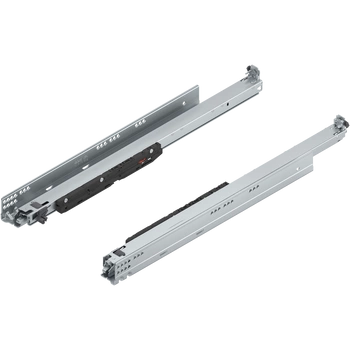 MOVENTO Zint. BLUMOTION / odpowiedni do TOB / odpowiedni do SERVO-DRIVE, pełny wysuw, prowadnica, 70 kg, dł.=600 mm, wymaga sprzęgła, lewa/prawa