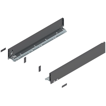 Bok LEGRABOX, wysokość M (90.5 mm), dł.=550 mm, lewy/prawy, do LEGRABOX pure