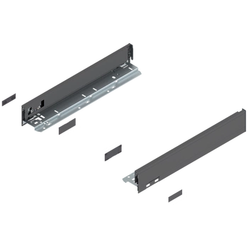 Bok szuflady LEGRABOX, wysokość N (66.5 mm), dł.=400 mm, lewy/prawy, do LEGRABOX pure