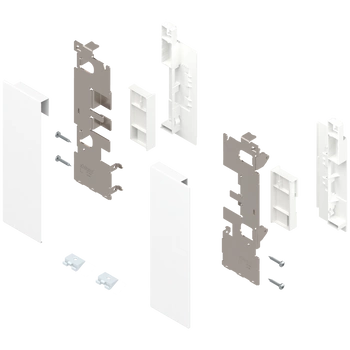 Mocowanie frontu LEGRABOX , wys. C, do szuflady wewnętrznej z elementami dekoracyjnymi, lewe/prawe, do LEGRABOX free