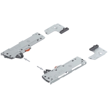 zestaw (Jednostka TIP-ON BLUMOTION + Zabierak + Adapter), do LEGRABOX, do MOVENTO, Typ L1, dł. NL=350-600 mm, Całkowita waga szuflady=0-20 kg, prawy+lewy