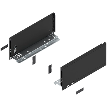 Bok szuflady LEGRABOX, wysokość K (128.5 mm), dł.=300 mm, lewy/prawy, do LEGRABOX pure