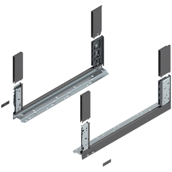 Bok szuflady LEGRABOX, wysokość C (177 mm), dł.=550 mm, lewy/prawy, do LEGRABOX free