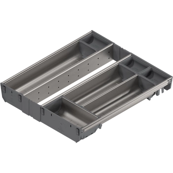 ORGA-LINE wkład z pojemnikami (całkowite wypełnienie), do szuflady standardowej TANDEMBOX, dł. NL=450 mm, szer. korpusu KB=450 mm