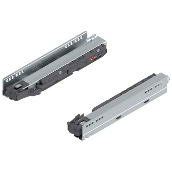 Prowadnica korpusu LEGRABOX Zint. BLUMOTION / odpowiedni do TOB / odpowiedni do SERVO-DRIVE, pełny wysuw, 40 kg, dł.=300 mm, lewa/prawa