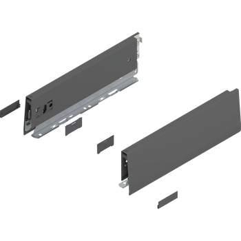 Bok MERIVOBOX, wysokość M (91 mm), dł.=300 mm, lewy/prawy