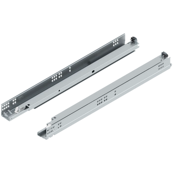 TANDEM TIP-ON Pełny wysuw, Prowadnica, 30 kg, dł.=600 mm, do Grubość płyty 17-19 mm, wymaga sprzęgła, lewa/prawa