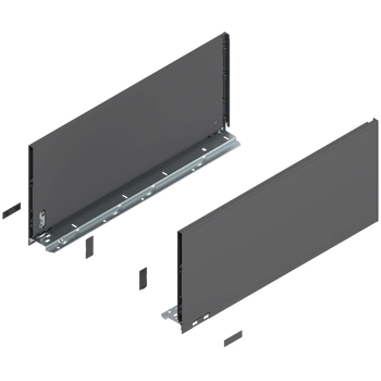 Bok szuflady LEGRABOX, wysokość F (241 mm), dł.=550 mm, lewy/prawy, do LEGRABOX pure