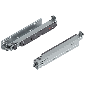 MOVENTO Zint. BLUMOTION / odpowiedni do TOB / odpowiedni do SERVO-DRIVE, pełny wysuw, prowadnica, 40 kg, dł.=350 mm, wymaga sprzęgła, lewa/prawa