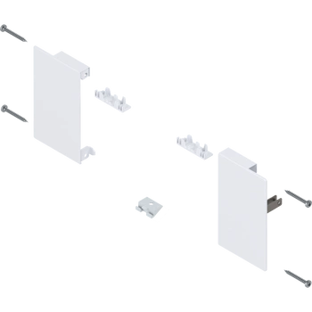 Mocowanie frontu MERIVOBOX , wys. M, do szuflady wewnętrznej, lewe/prawe