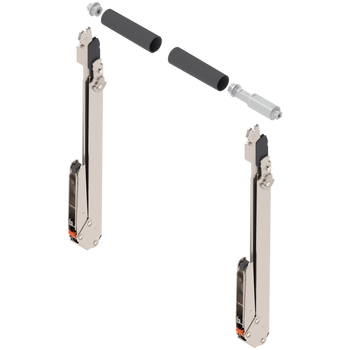 AVENTOS HL top do frontów nad korpusem, podnośnik (zestaw), wys. korpusu=480-580 mm, symetryczny