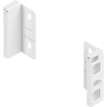 Uchwyt drewnianej ścianki tylnej MERIVOBOX, wys. M (108 mm), prawy+lewy