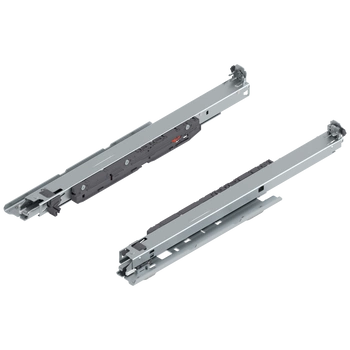 MOVENTO Zint. BLUMOTION / odpowiedni do TOB / odpowiedni do SERVO-DRIVE, pełny wysuw, prowadnica, 40 kg, dł.=450 mm, wymaga sprzęgła, montaż do dna, lewa/prawa