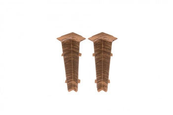 Narożnik wewn. do listwy przypodłogowej Hi Line 23,4x75mm 1kpl=2szt Cezar Dąb Kantabryjski Matowe