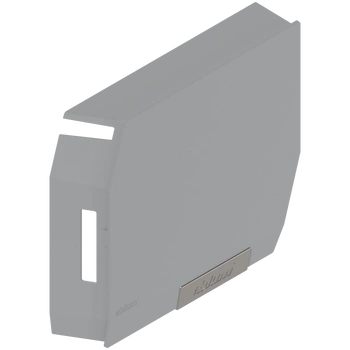 AVENTOS HK-S do małych frontów uchylnych, Zaślepka siłownika, z zamontowaną małą zaślepką, praw.