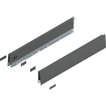 Bok MERIVOBOX, wysokość M (91 mm), dł.=550 mm, lewy/prawy