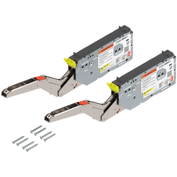 Front uchylny AVENTOS HK top, siłownik (zestaw), współczynnik mocy=1730-5200 (przy 2 sztukach), na wkręty, do TIP-ON