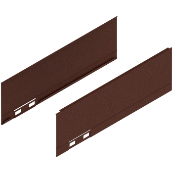 LEGRABOX Element dekoracyjny, wysokość M (90.5 mm), dł.=270 mm, prawy+lewy