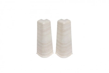 Narożnik zewn. do listwy przypodłogowej Hi Line 23,4x75mm 1kpl=2szt Cezar Dąb Aspen Matowe