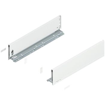 Bok szuflady LEGRABOX, wysokość K (128.5 mm), dł.=500 mm, lewy/prawy, do LEGRABOX pure