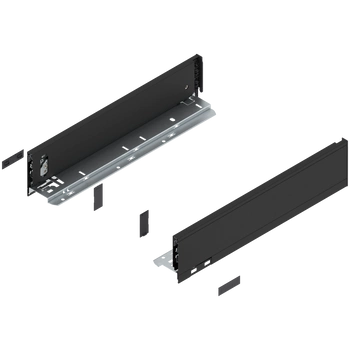 Bok LEGRABOX, wysokość M (90.5 mm), dł.=400 mm, lewy/prawy, do LEGRABOX pure