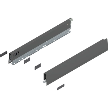 Bok MERIVOBOX, wysokość N (68.5 mm), dł.=450 mm, lewy/prawy