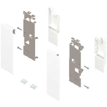 Mocowanie frontu LEGRABOX , wys. C, do szuflady wewnętrznej z relingiem, lewe/prawe, do LEGRABOX free