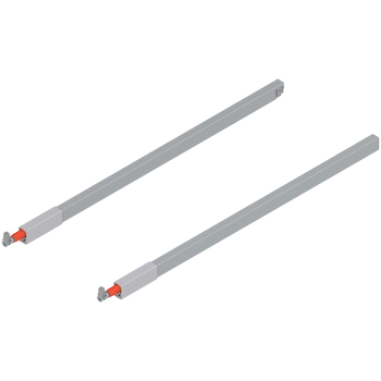Reling podłużny TANDEMBOX  (górny), do szuflady z wysokim frontem, dł.=600 mm, lewy/prawy, do TANDEMBOX antaro